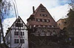 Les maison le long du Rhine